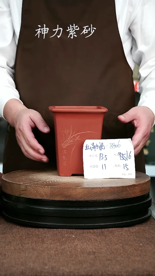 紫砂花盆花卉园艺886