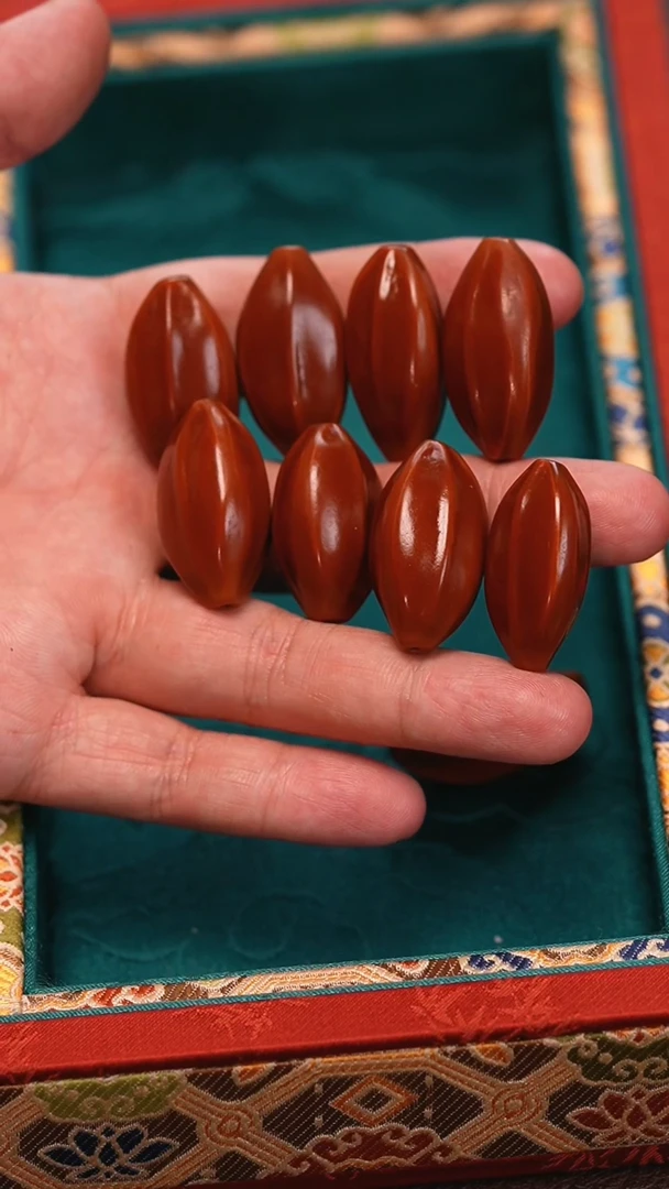 【闪购商品】橄榄核手串/手链8颗大素核