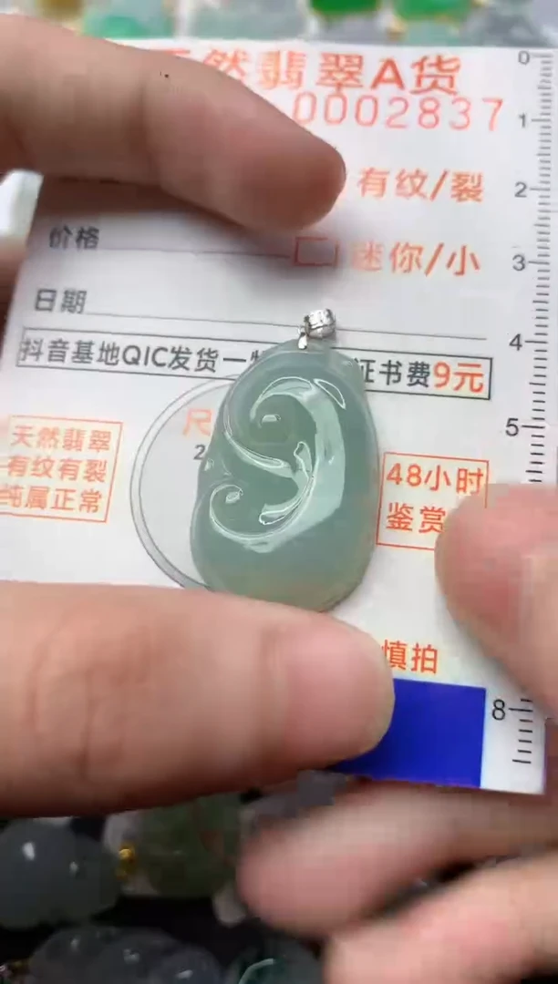 【闪购商品】翡翠颈饰18K金镶嵌12.........