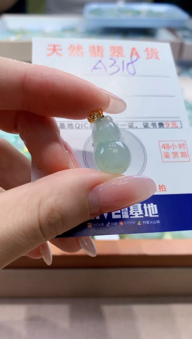 颈饰未镶嵌翡翠天然缅甸a货翡翠