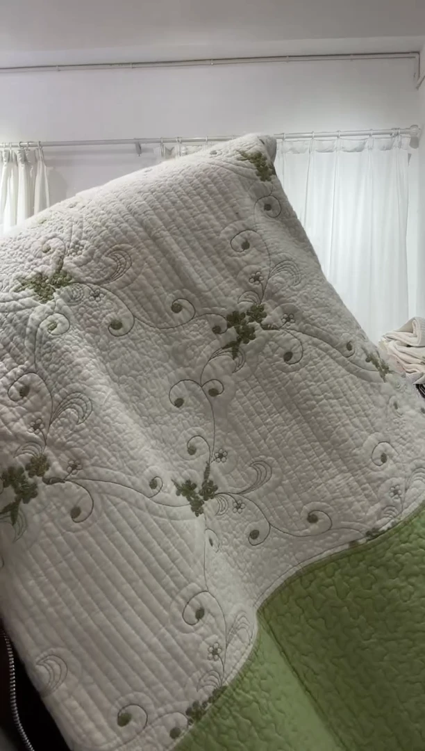 棉230*250纯棉床盖30号大瑕疵