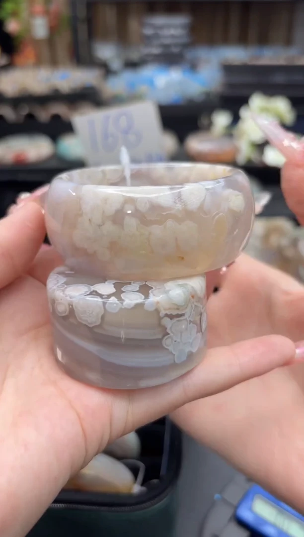 未镶嵌手镯石英质玉227(53圈赠送镯心)