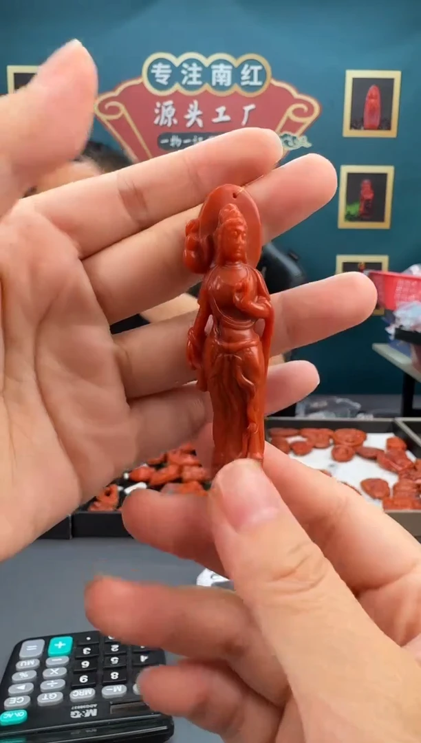 南红玛瑙雕刻未镶嵌080ZB0605产品一个