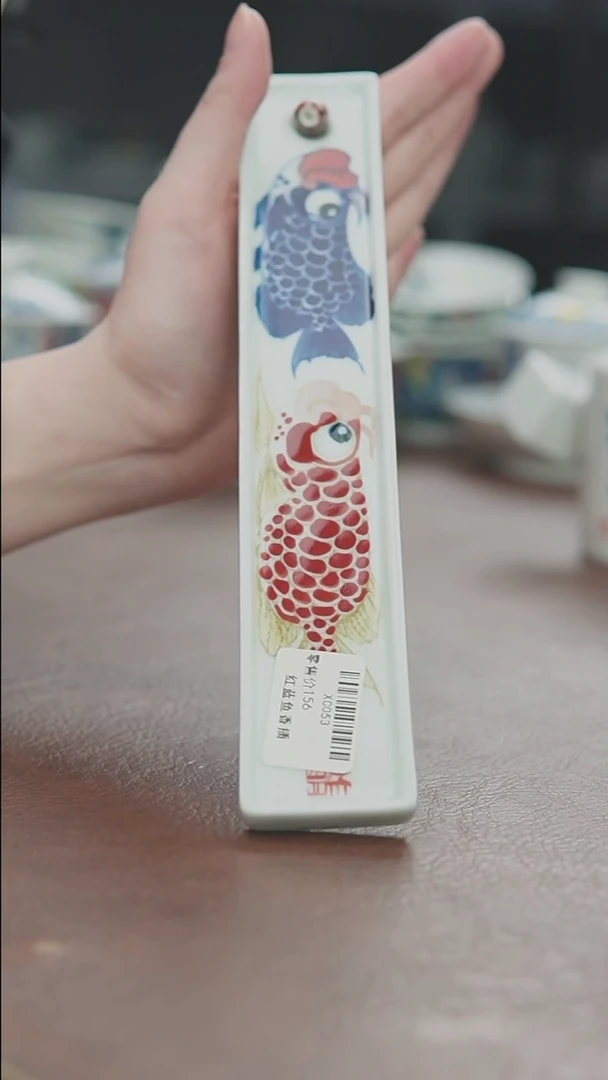 龙鱼香插景德镇昨明陶瓷