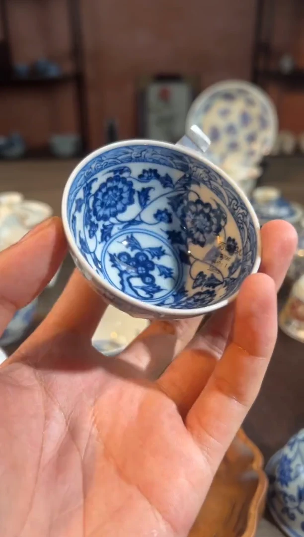 杯子5808天禄言瓷手工手绘茶器