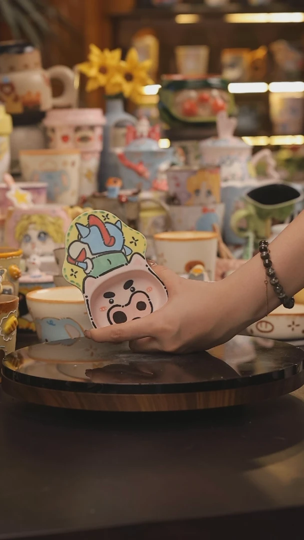 景德镇釉下彩绘设计师款式陶瓷