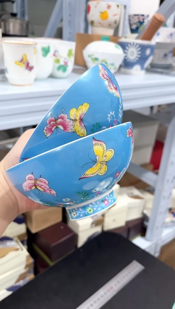 杯子陶陶瓷（简装）5寸碗2个