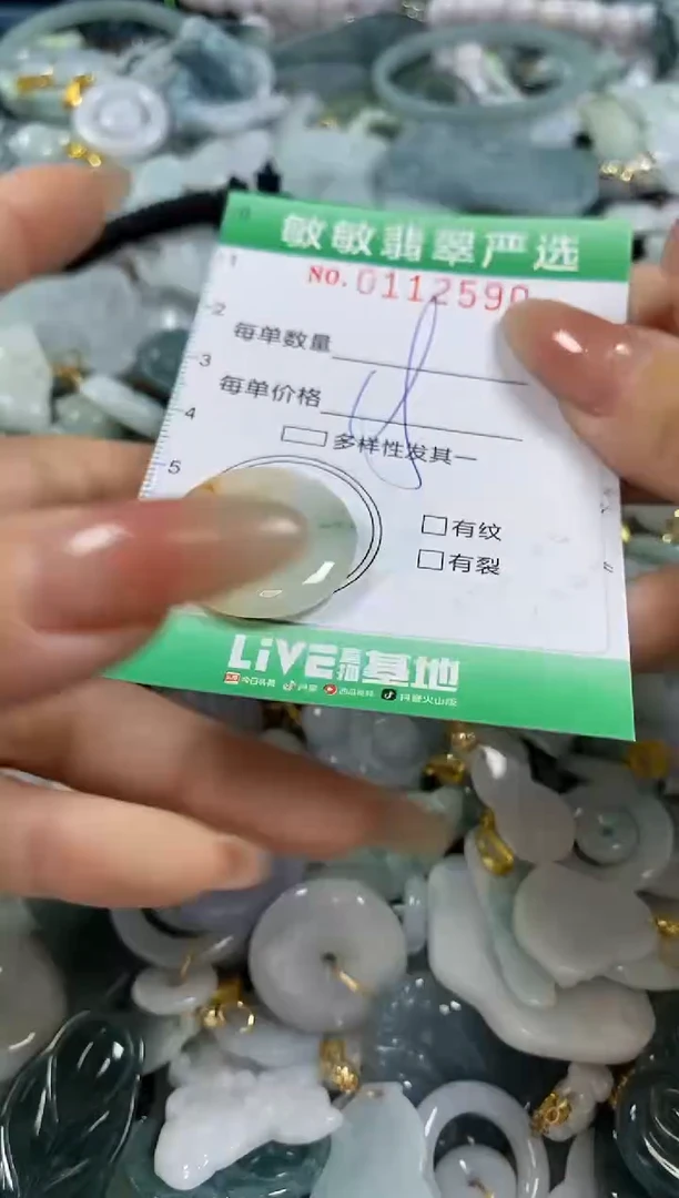 【闪购商品】翡翠颈饰未镶嵌闪购0112590