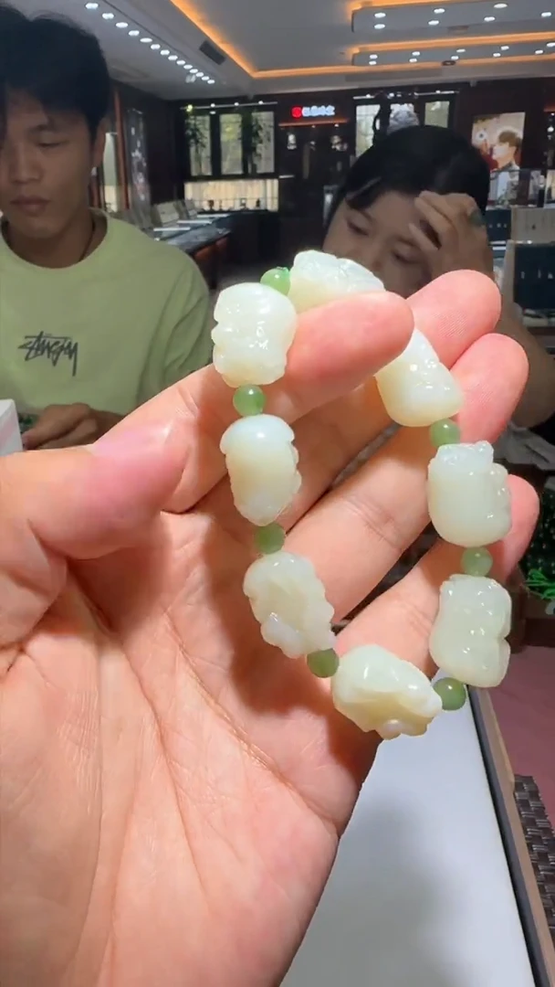 手串未镶嵌和田玉【钰707】31 7025 多样性发其一