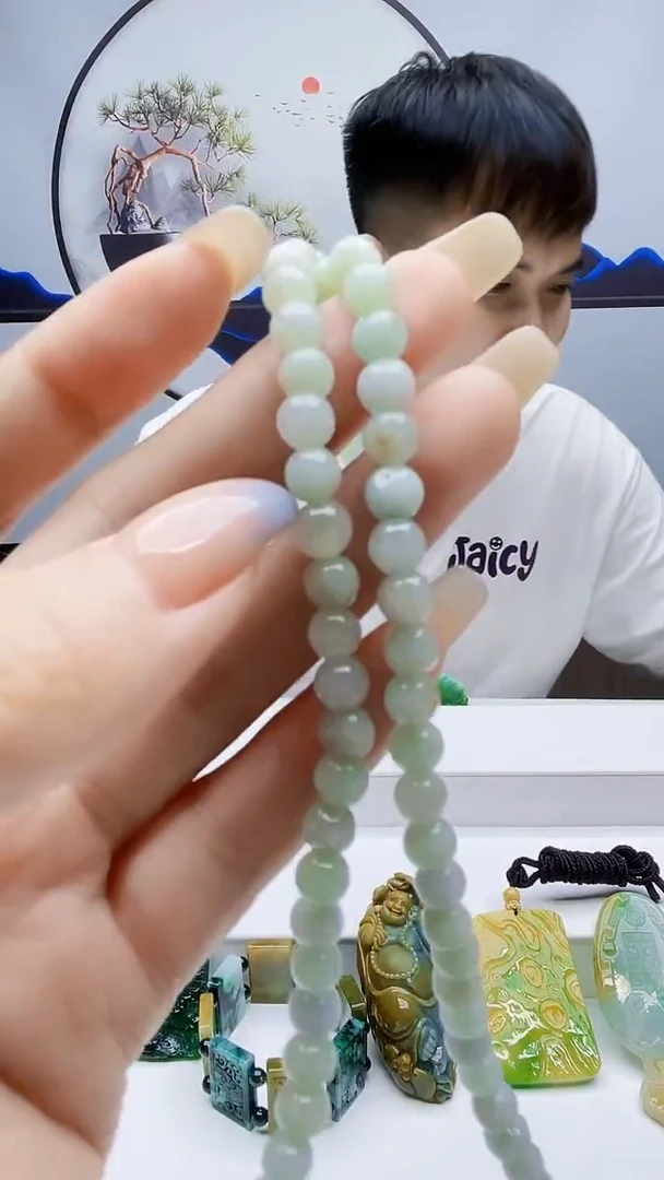 未镶嵌定制翡翠zl-毛货挂件130