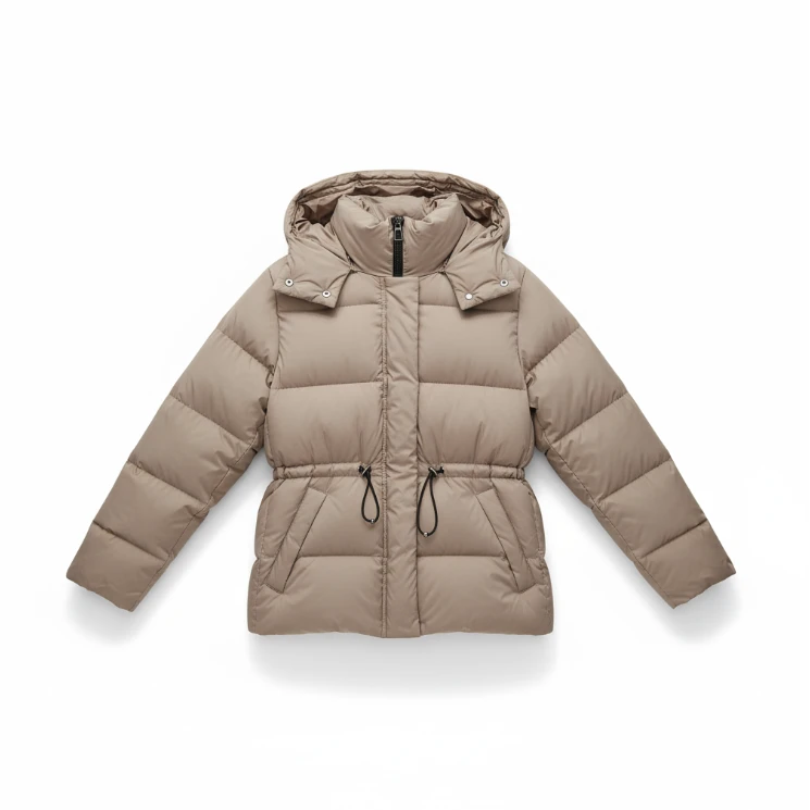 【过年战袍系列】秋冬新款 抽绳收腰保暖鹅绒服8803~BH