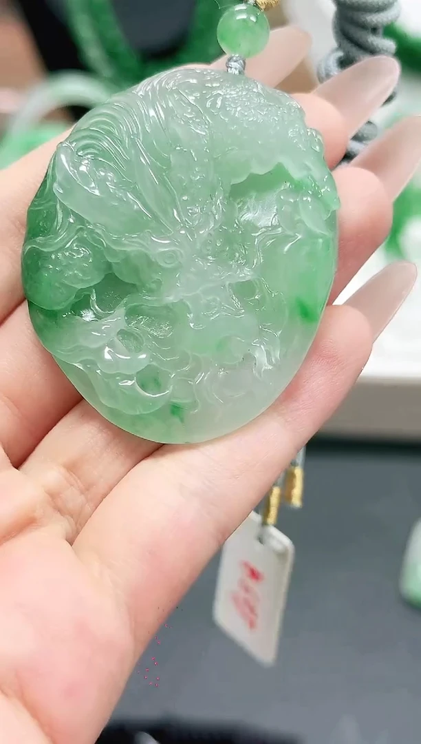 未镶嵌1石英质玉（非洲翠）/5349