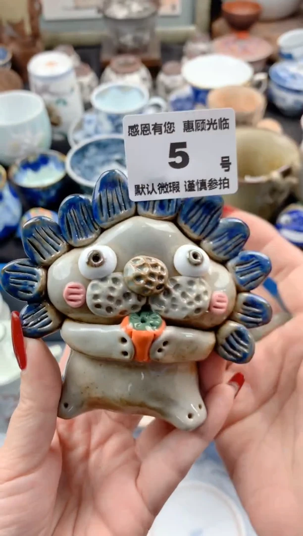 【闪购商品】瓷片5号九姑娘工艺品瓷器