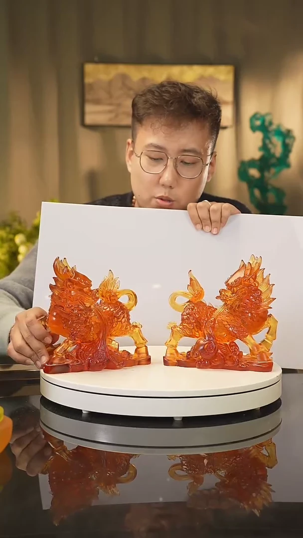 【闪购商品】雅致水晶琉璃 摆件 花器 果盘 茶酒具