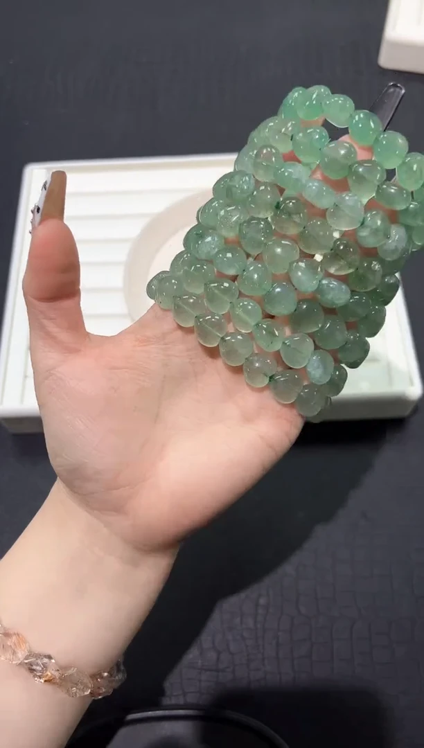 石英质玉手链未镶嵌21e多样性发其一【1条】默认微瑕