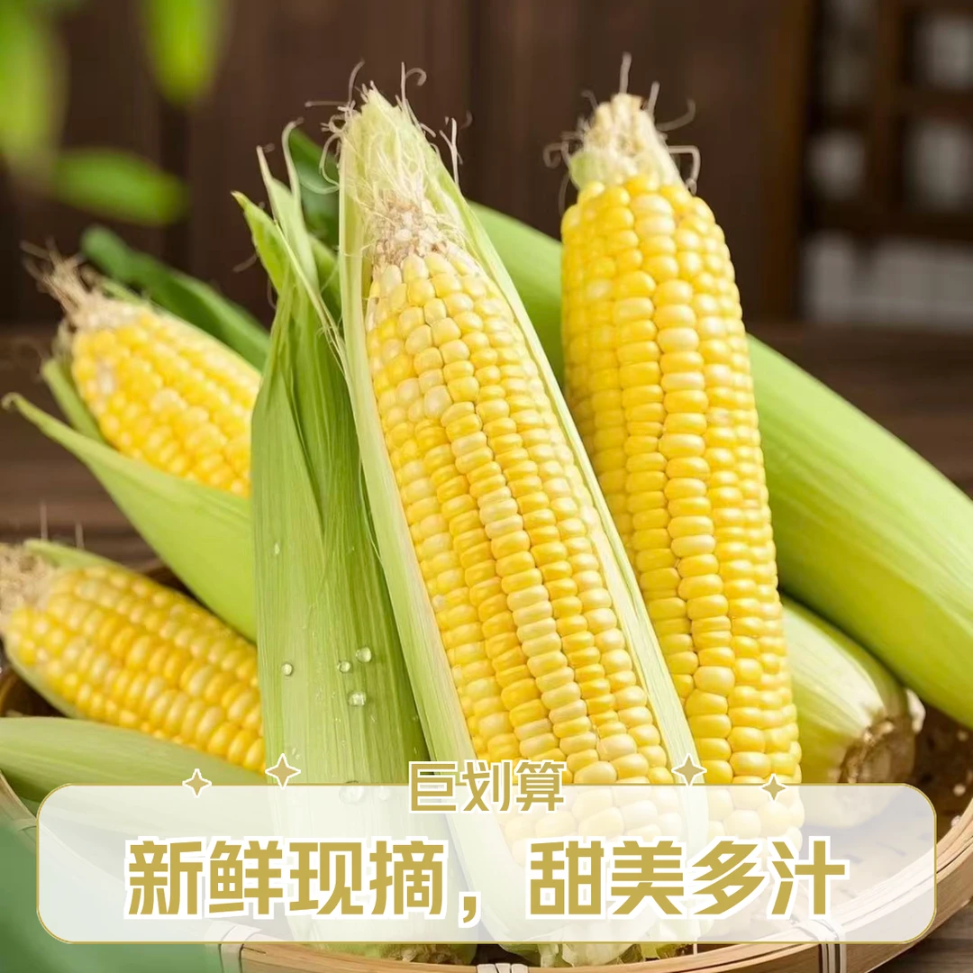 海南文昌精品水果玉米新鲜玉米海南省