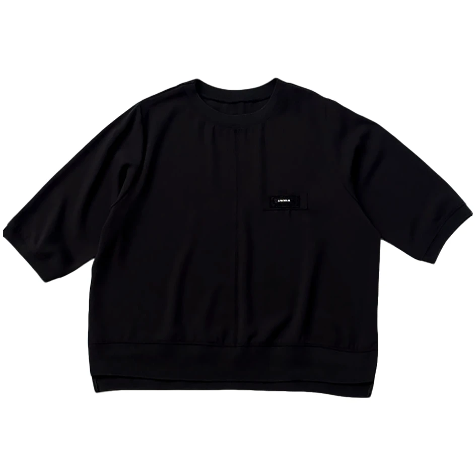 【延姐服饰2】2025新款韩国字母贴标两色休闲透气女士短袖T恤