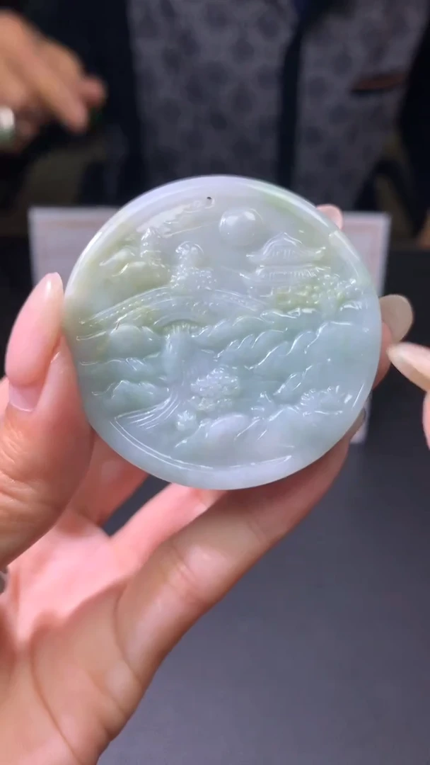 【闪购商品】定制翡翠未镶嵌不退不换CMH1件-A