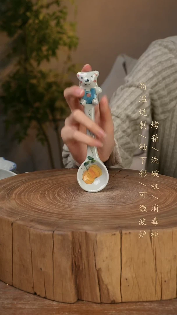 碗瓷景德镇手工手绘高温瓷釉下彩