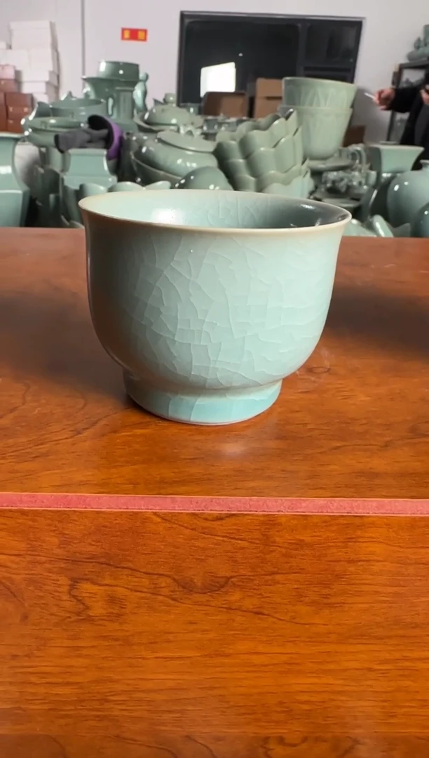 汝瓷平顶山汝瓷产品  玉兰杯