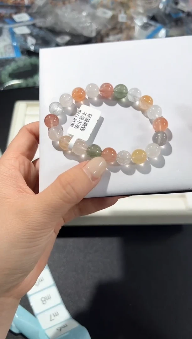 未镶嵌手串水晶6n多样性发其一【1条】默认微瑕