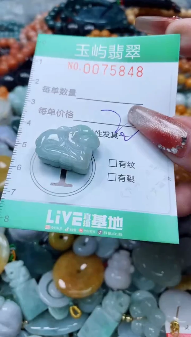 【闪购商品】翡翠颈饰未镶嵌闪购0075848多样性发其一