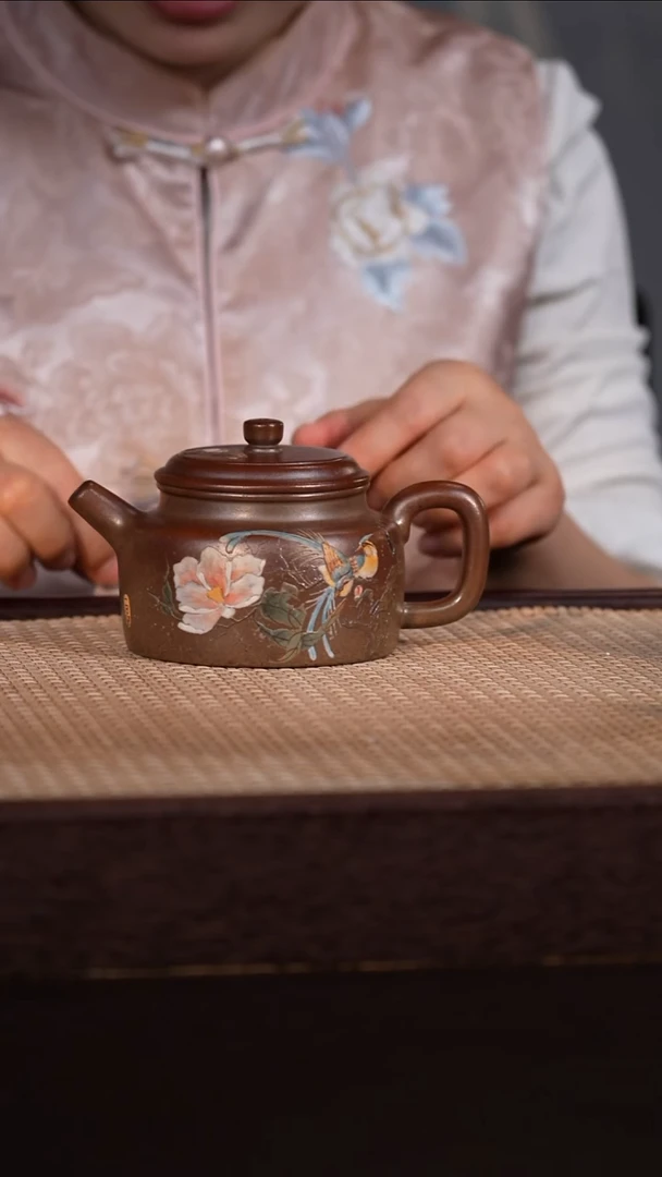 茶壶紫砂潘窑 柴烧 270cc