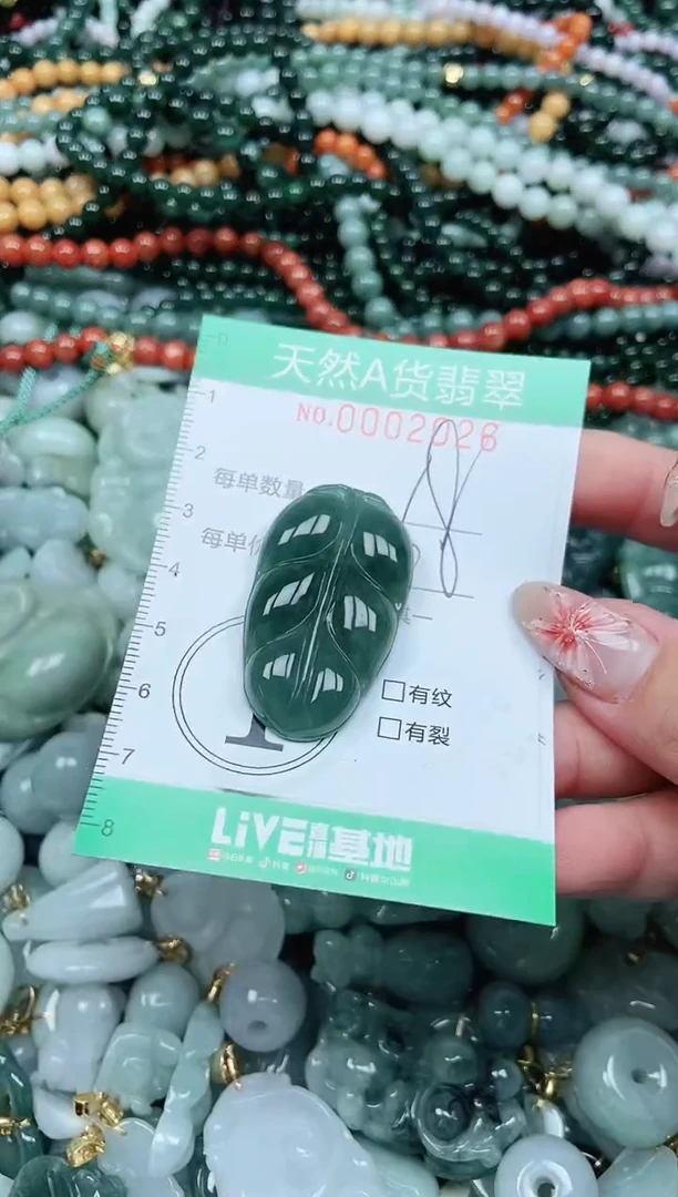 颈饰未镶嵌翡翠翡翠