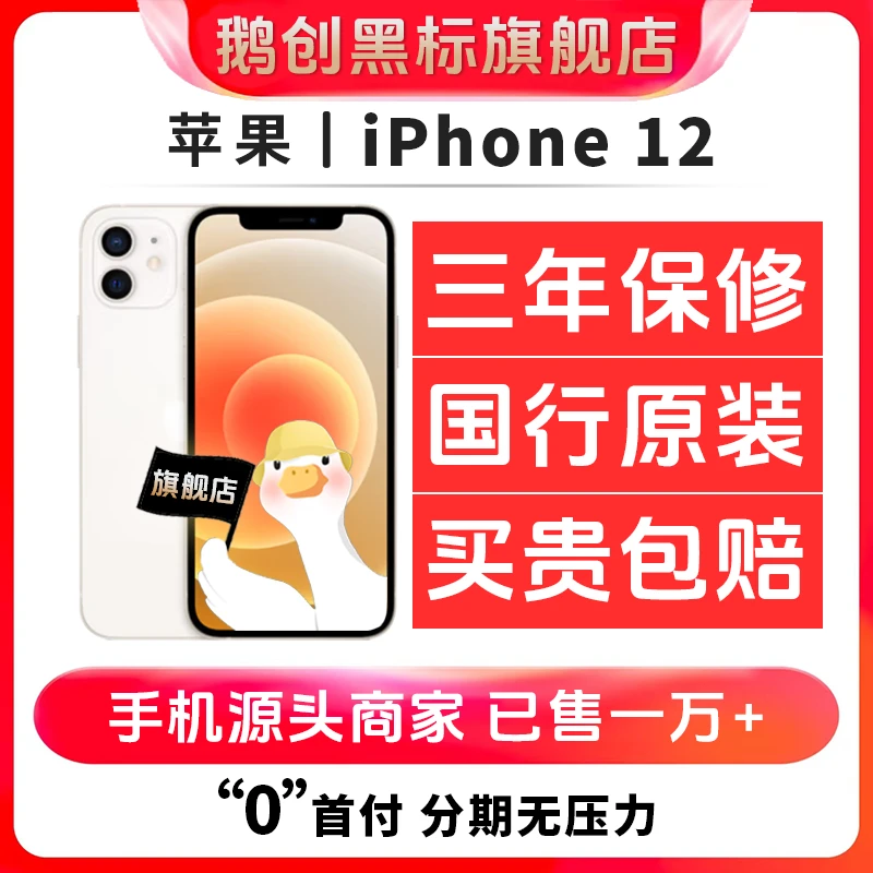 95新 Apple/苹果 靓机苹果12  双卡5G  二手苹果手机