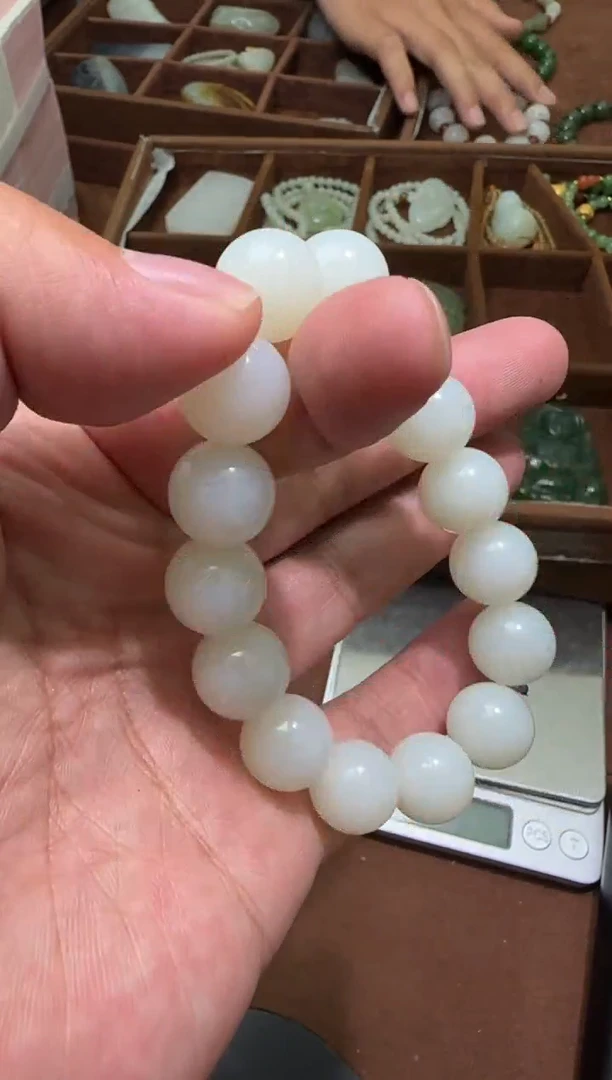 手串未镶嵌和田玉【钰428】49 9033