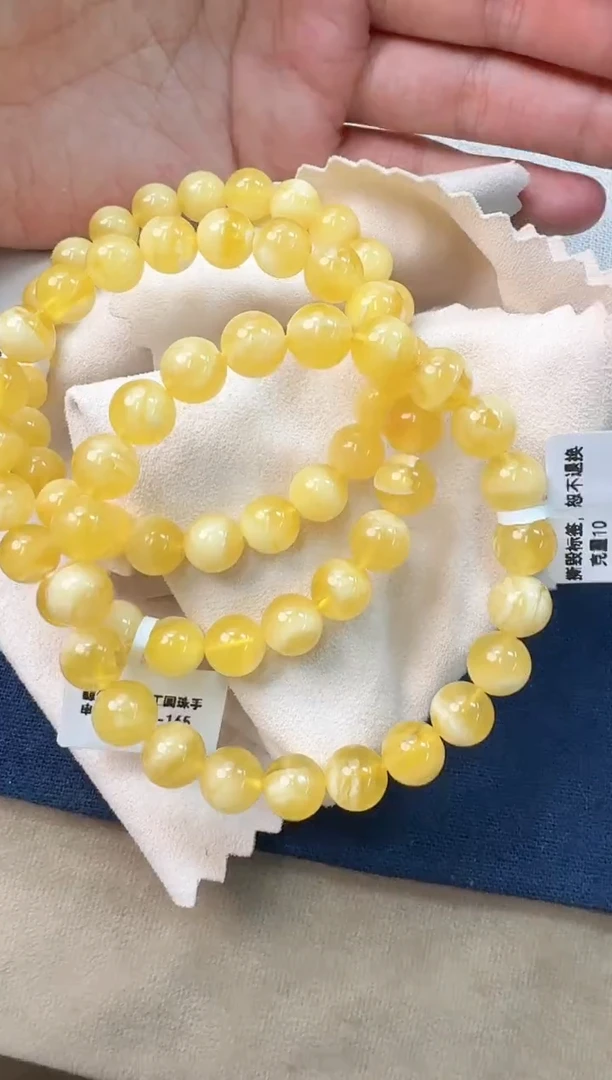 手串蜜蜡未镶嵌蜜蜡手串