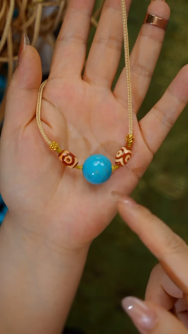 未镶嵌绿松石珠宝奇石q02