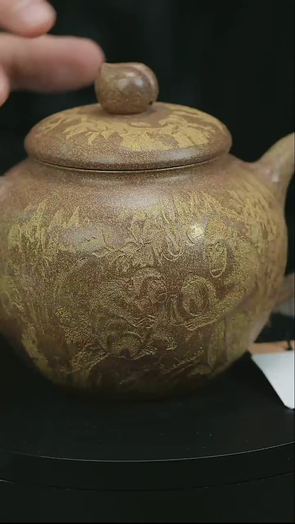 茶壶紫砂H1412柳用江紫砂壶