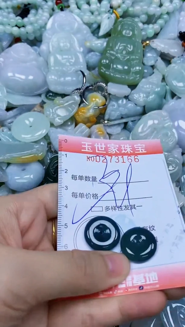 翡翠未镶嵌颈饰闪购0273166多样性发其一