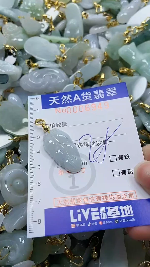 颈饰未镶嵌翡翠纯天然a货翡翠