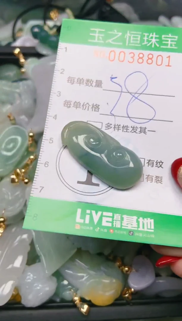 【闪购商品】翡翠颈饰未镶嵌闪购0038801