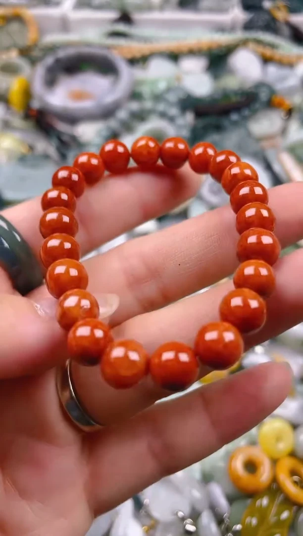 【闪购商品】翡翠颈饰未镶嵌7-8mm/D/翡翠A货一图一物