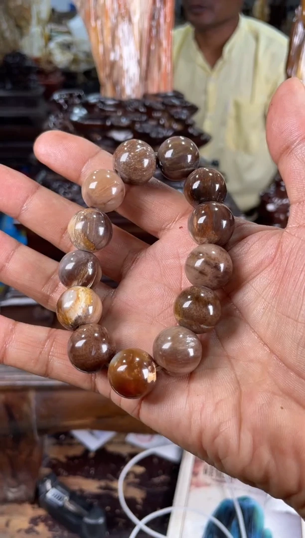 硅化玉摆件未镶嵌仁****)43