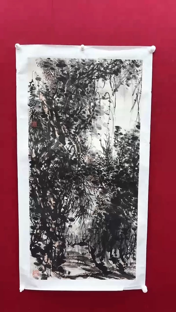 国画大老师绘画作品 带荣宝斋宁波证书