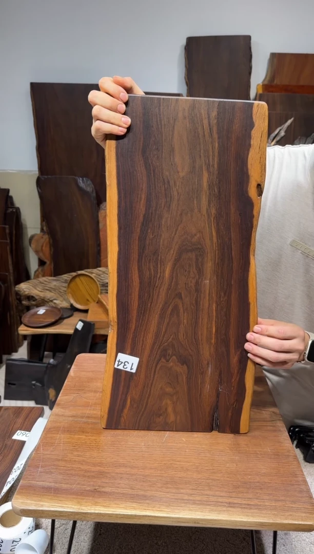 风车木（黑檀木）尺寸60*26*2.3编号134