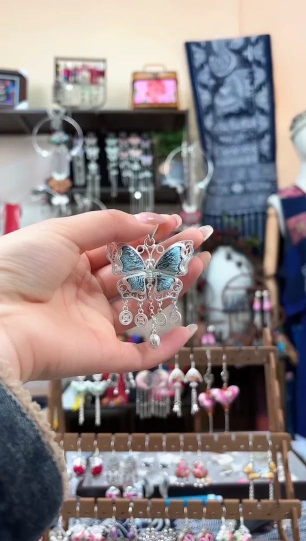 织绣民族风非遗老绣饰品656