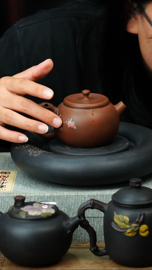 壶黄倩建水紫陶微瑕185