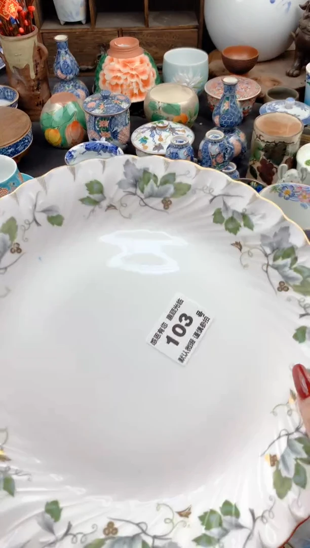 【闪购商品】瓷片103号九姑娘工艺品瓷器