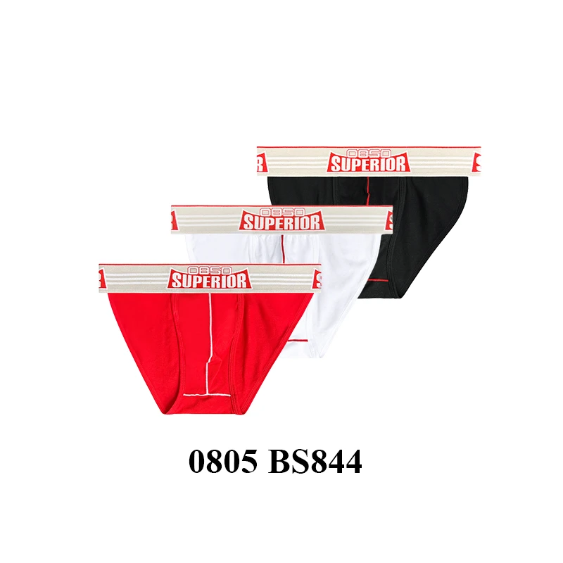 BS0805经典SUPERIOR男士高叉V腰带镭射渐变腰带运动内裤BS844