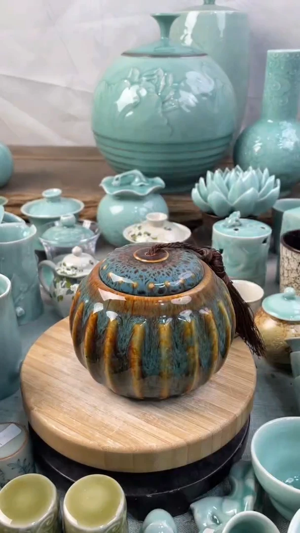 【闪购商品】特价福利 微瑕 慧仙青瓷