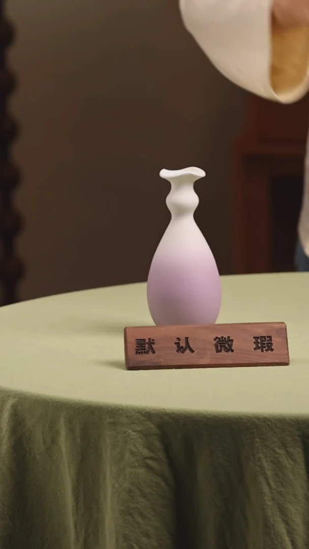 摆件不带花景德镇手工手绘陶瓷花瓶赏瓶