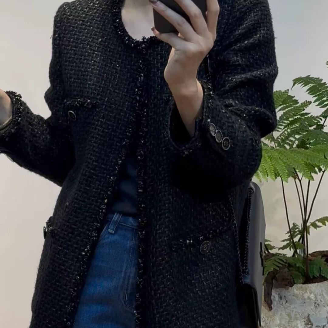 TANTAN 气质显瘦轻奢时尚秋季小香风上衣外套2784