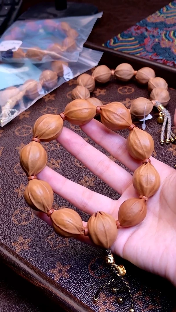 手串橄榄核2027精挑梅林铁核正四花-带配套盘玩工具