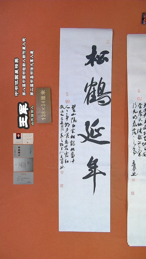 【闪购商品】书法434王军书法作品