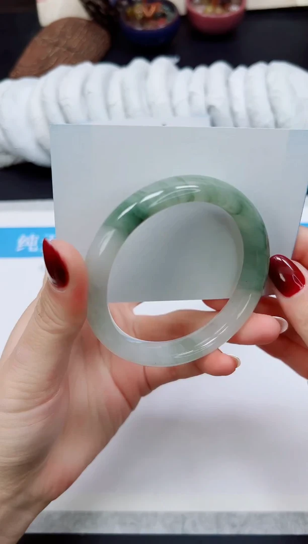 未镶嵌手镯石英质玉A23-57`58`59